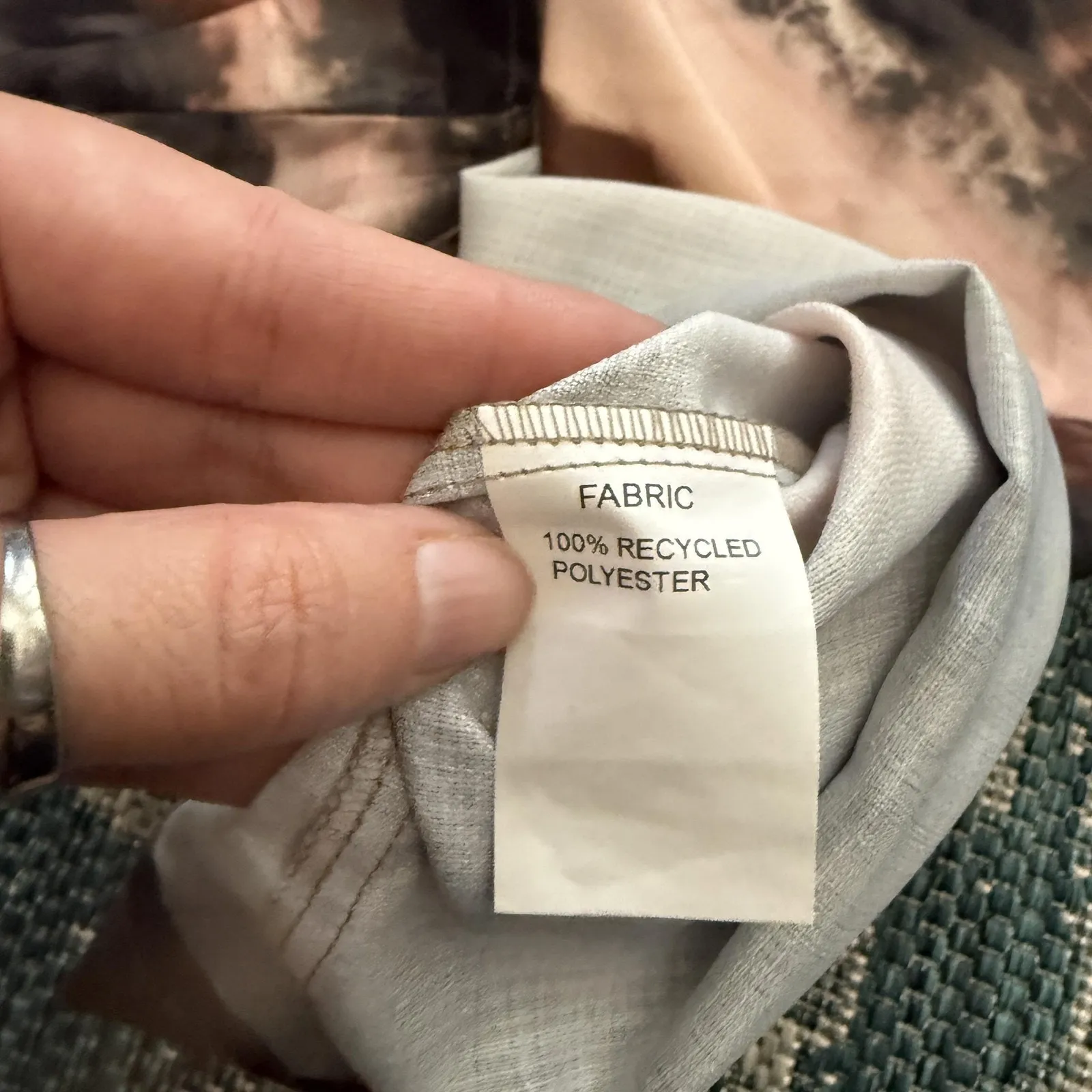 Molly Bracken Dress Womens Medium One Shoulder Going Out Tie Dye Cocktail Party - Image 5