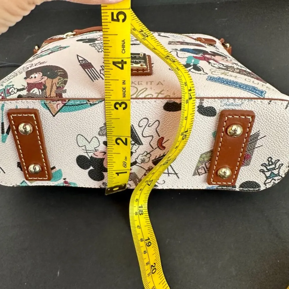 Dooney & Bourke Disney Mickey Minnie Epcot Food & Wine Festival Crossbody Bag - Image 14