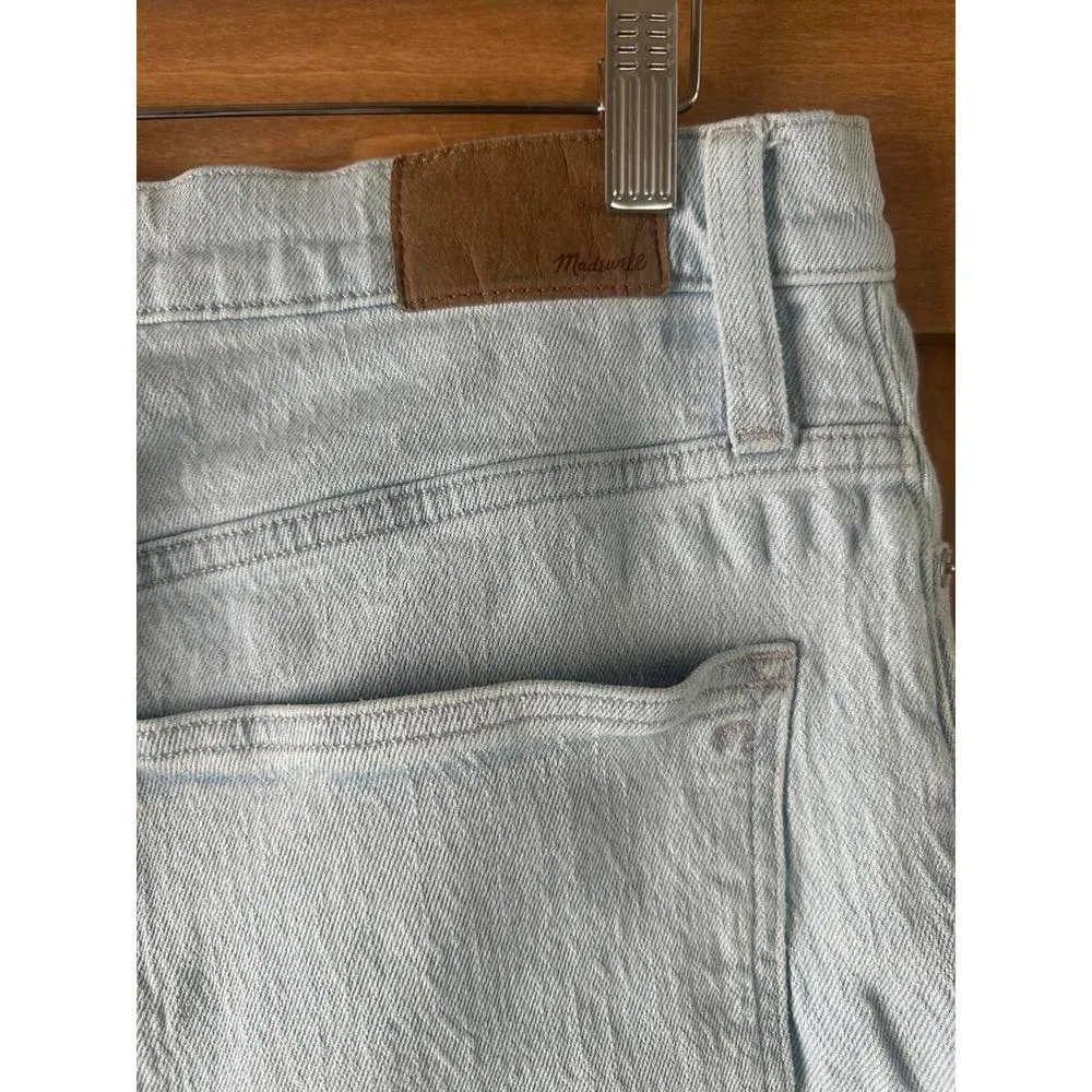 Madewell The Perfect Vintage Wide-Leg Crop Jean in Ward Wash Women’s size 32/14​ - Image 5