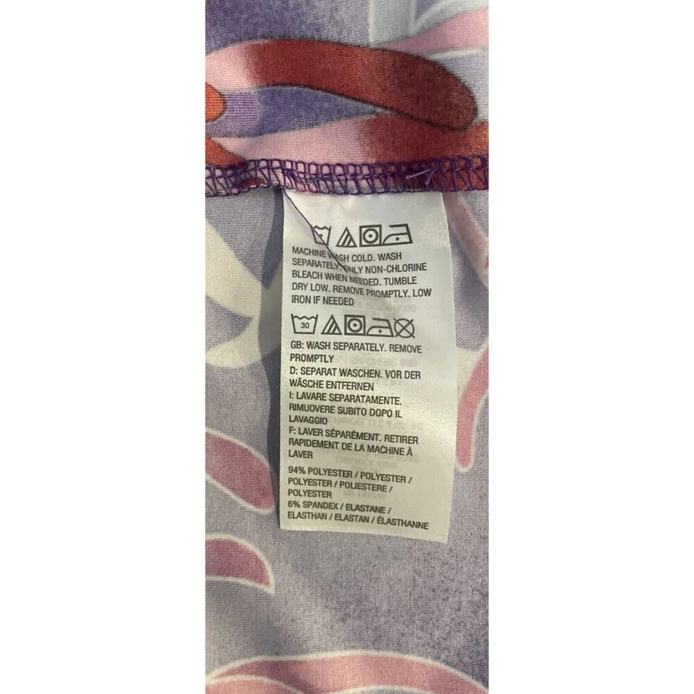 Attitudes By Renee 2XP Cardigan‎ Kimono Pink Purple Parrot Floral Open Front NEW Size undefined - Image 5