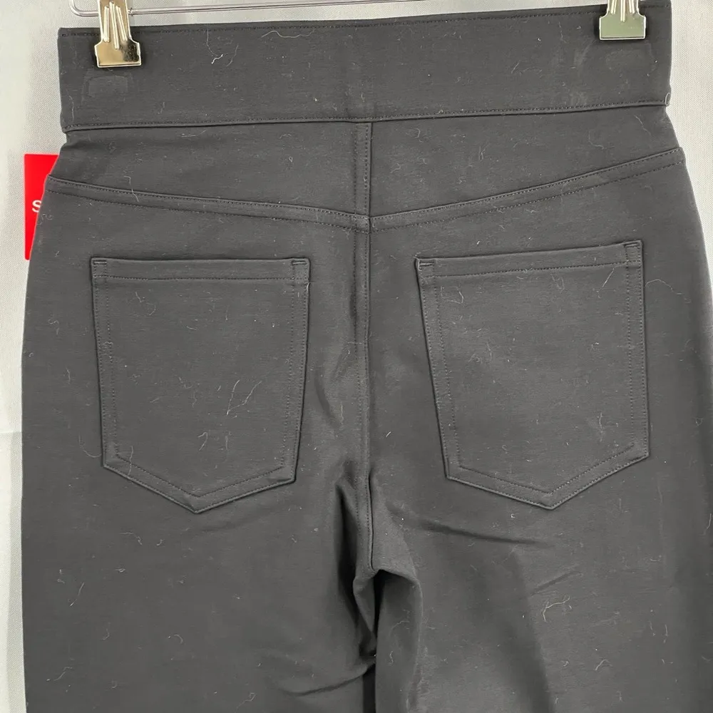 Spanx Black Pants The Perfect Cropped Flare in Ponte 20260 XS New - Image 3