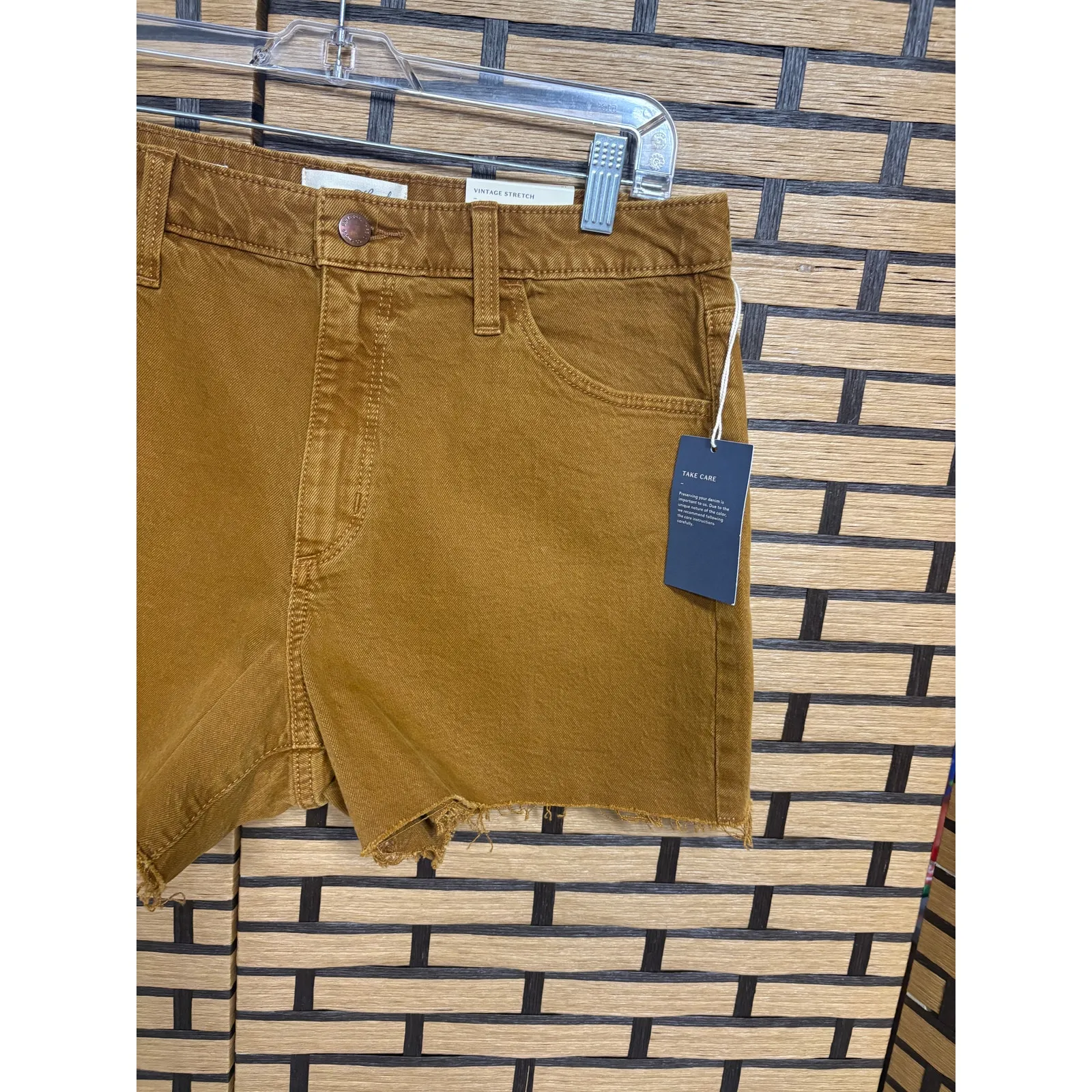 Universal Threads Universal Thread Brown Vintage Midi Shorts Size 10 - Image 4