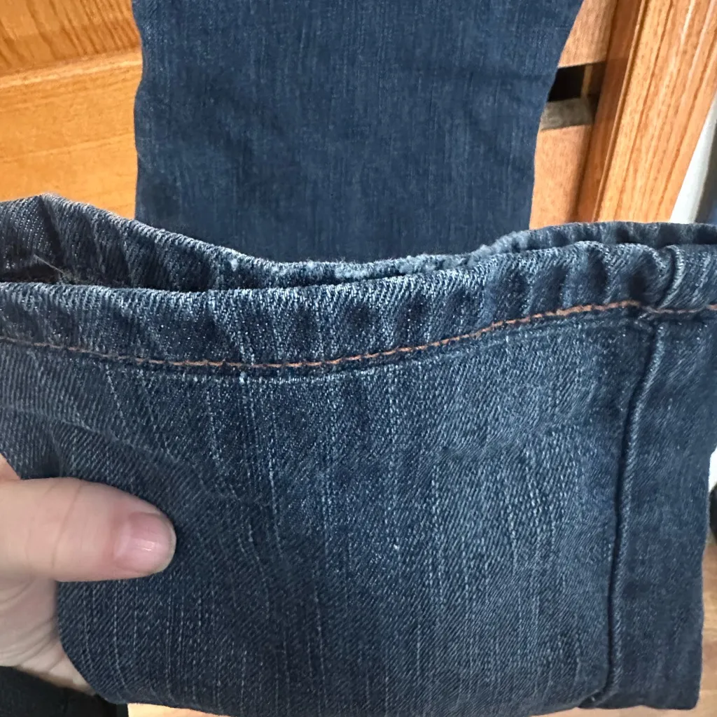 Banana Republic Dark Blue Boot Cut Jeans - Image 7