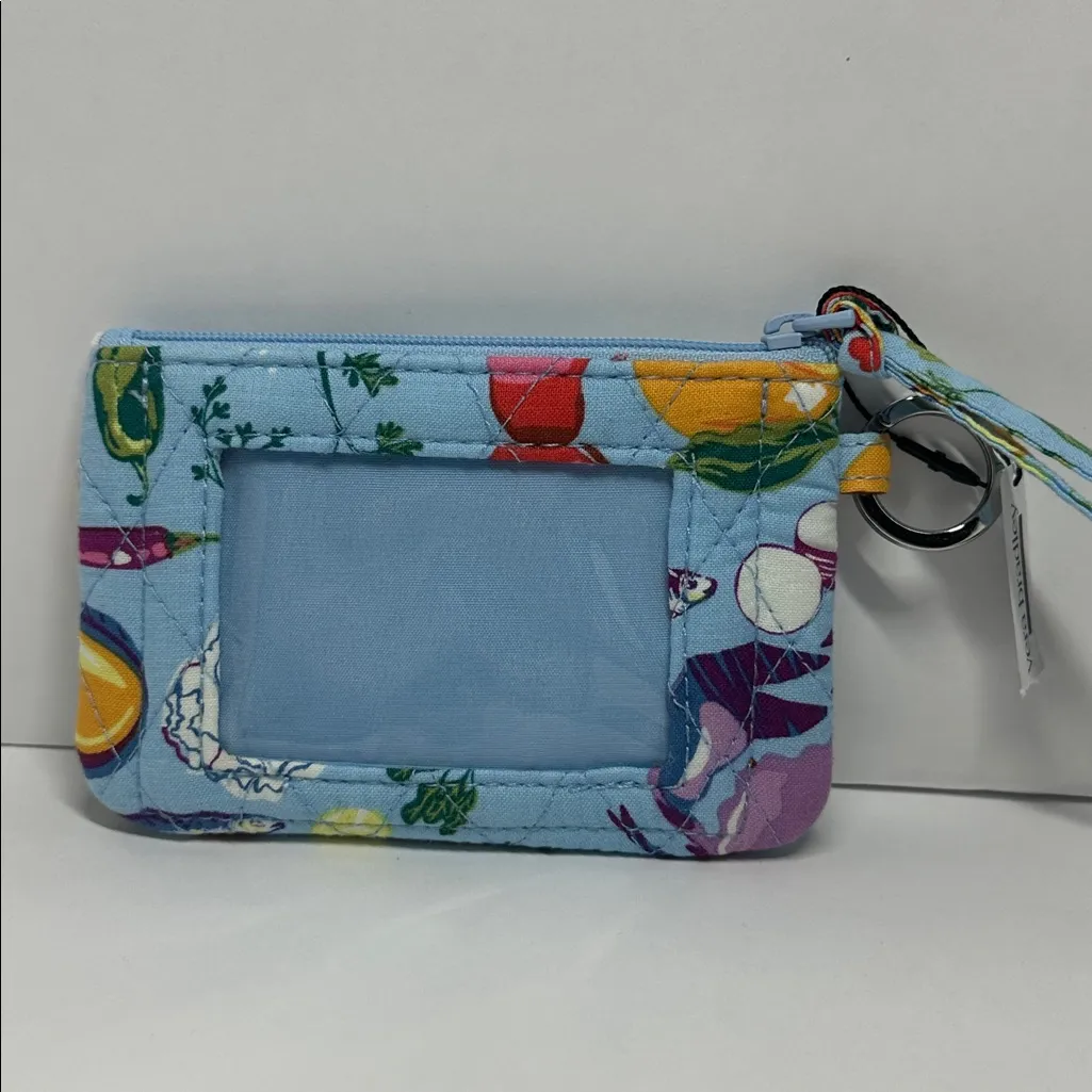Vera Bradley Zip ID Case in Seafood Boil  - #180 - Image 2
