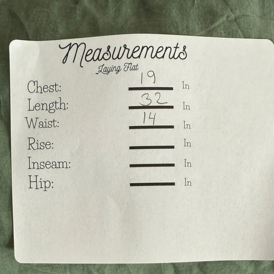 Zara Long Sleeve Tunic Wrap Style Mini Dress Collard V Neck Button M Olive Green - Image 9