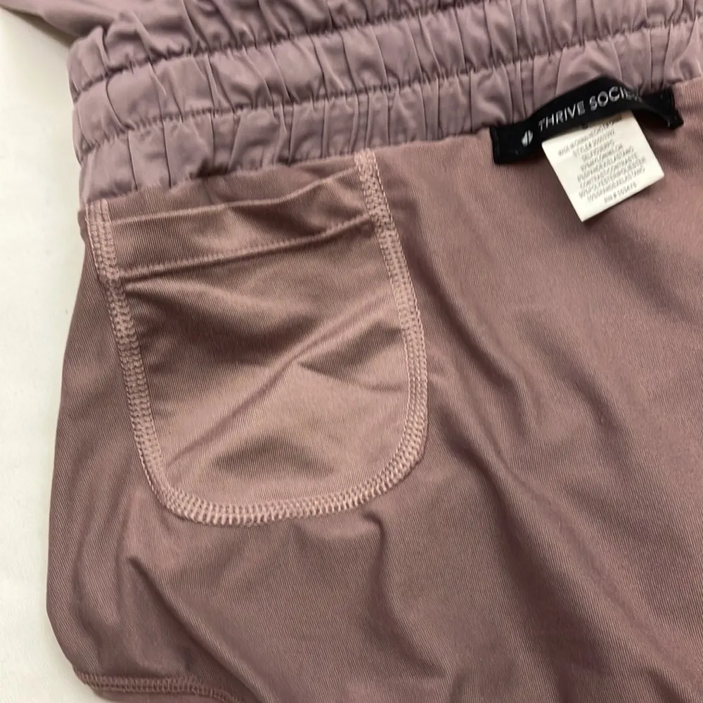 Thrive Societe purple athletic running shorts woman’s size small - Image 8