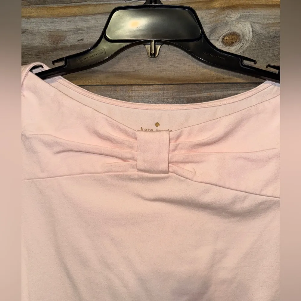 KATE SPADE- 3/4 Sleeve T-shirt with a bow
Size: S kate spade
Light pink - Image 4