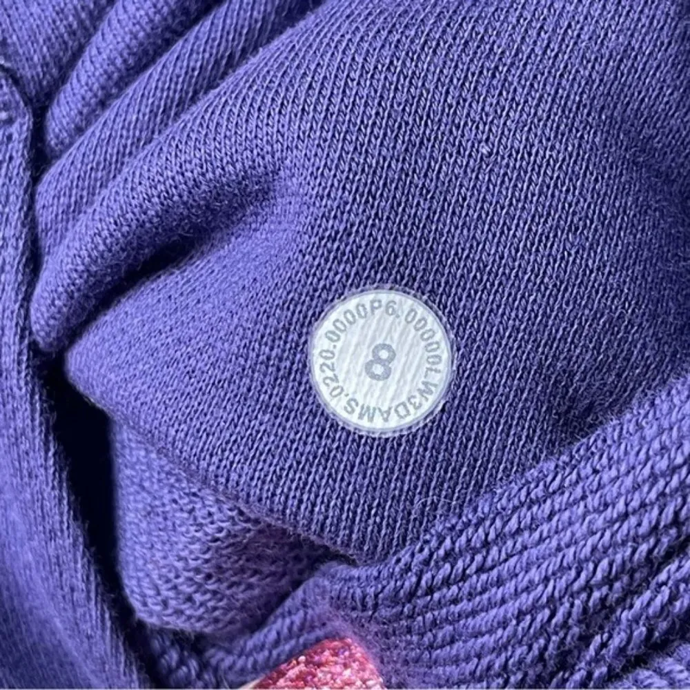 Lululemon All Yours Hoodie Terry Cloth Sweatshirt Purple Midnight Orchid 8 - Image 11