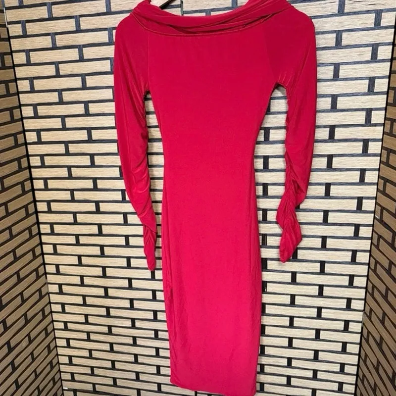 Club L Red Dress Size 2 - Image 2