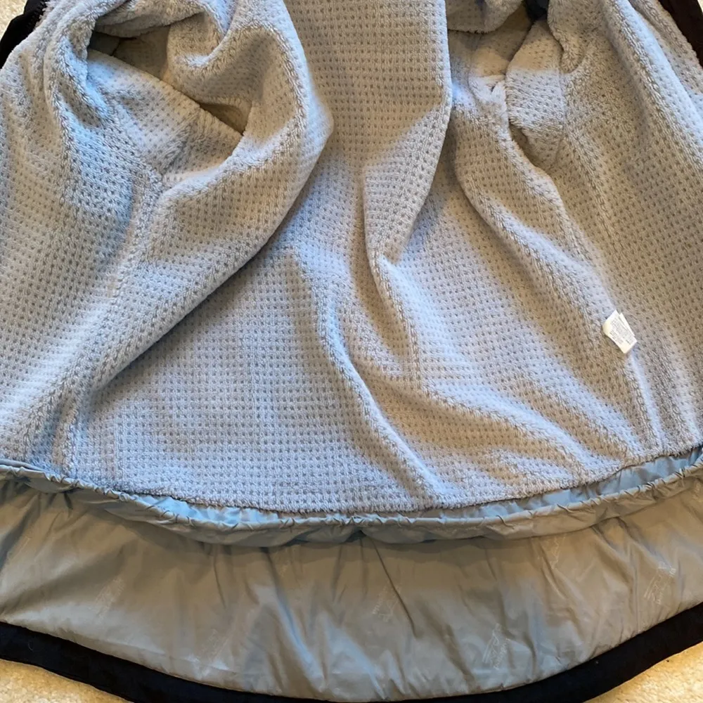 Patagonia black hooded fleece lined jacket size Small - Image 10