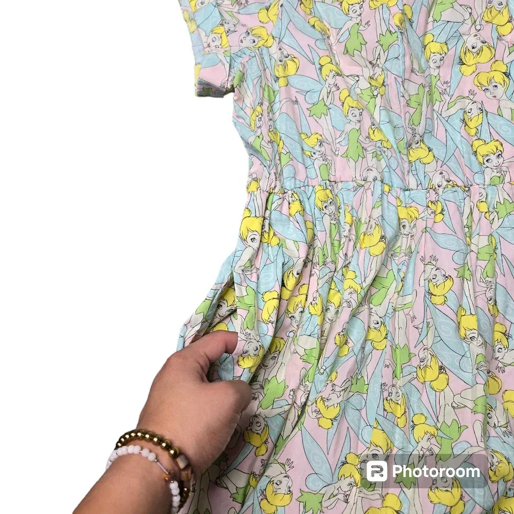 Torrid Disney Peter Pan Tinkerbell Swing Dress - Image 4