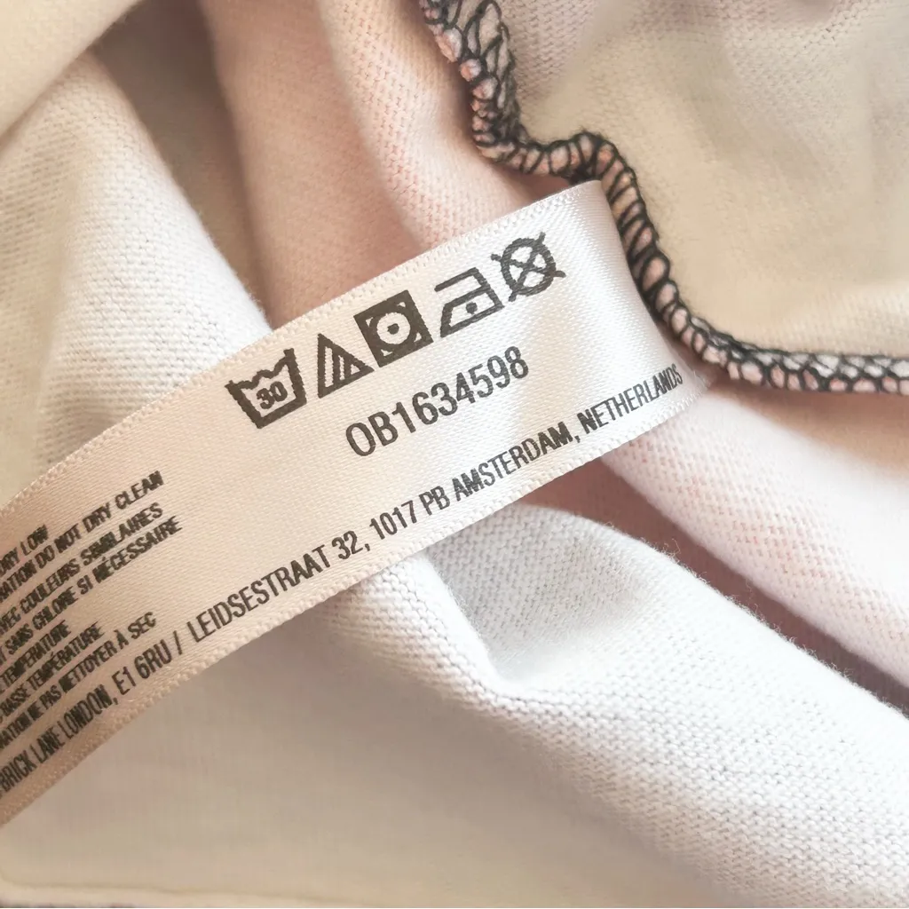 Free People FP Movement Back to Basics Printed Tank Small Colorblock Purple Pink - Image 8