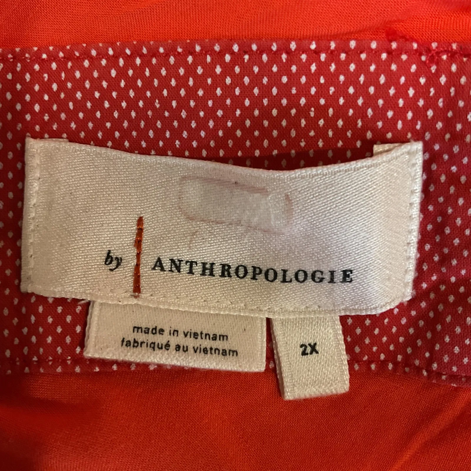 Anthropologie The Elyse Slip Dress Satin Cowl‎ Neck Maxi Orange Plus Size XXL - Image 10