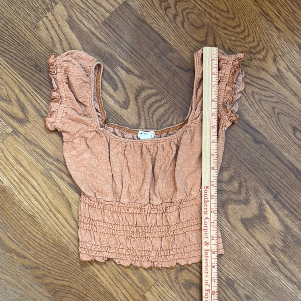 Billabong Women's Crop Top in Warm Rust - Image 7