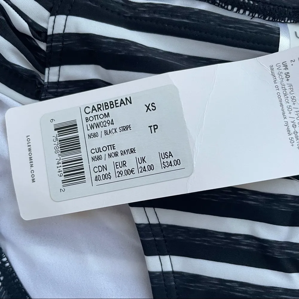 LOLË Swim Bottoms XS NWT - Image 3