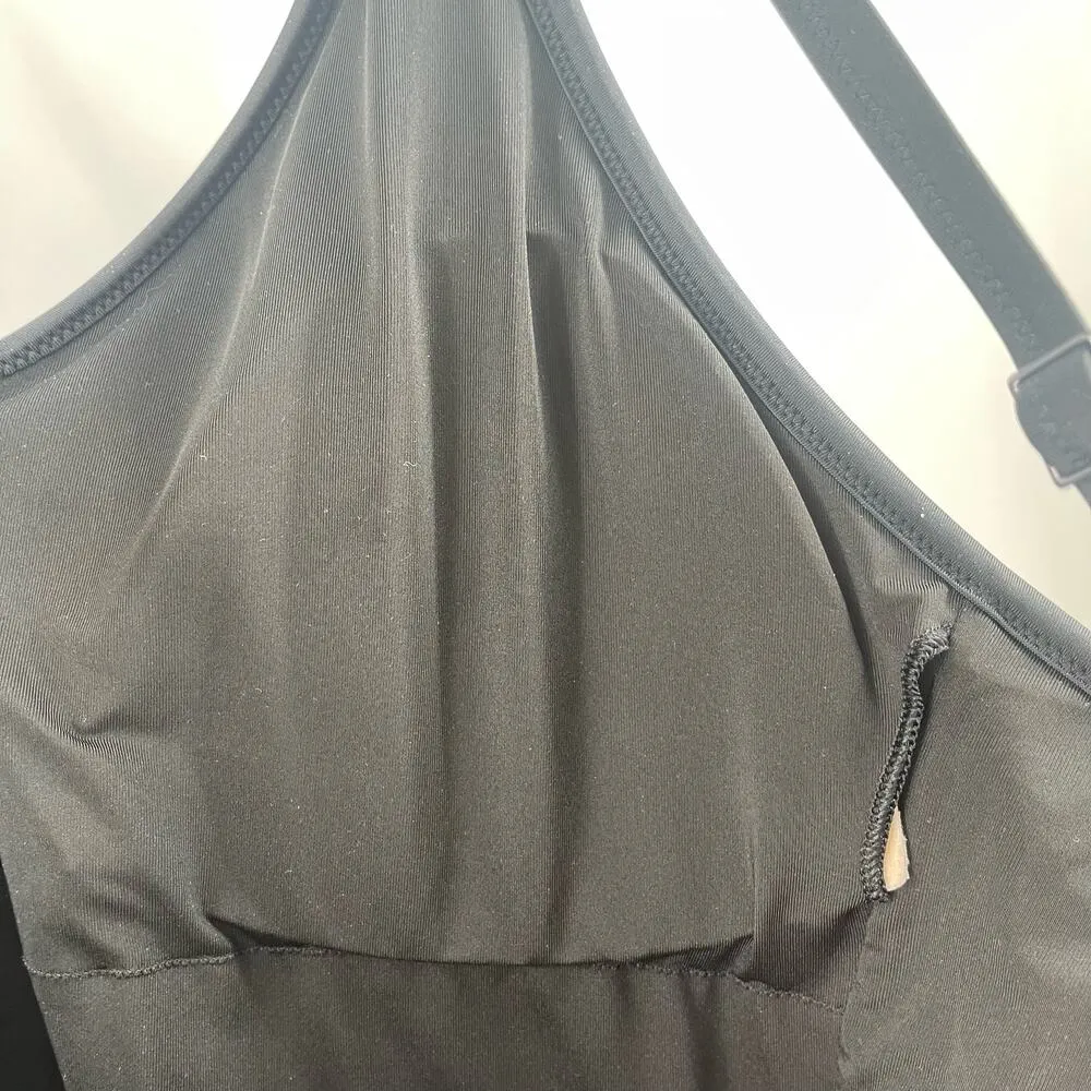 AERIE By American Eagle Swimsuit One Piece Size XXL NWT Black Keyhole Halter - Image 11