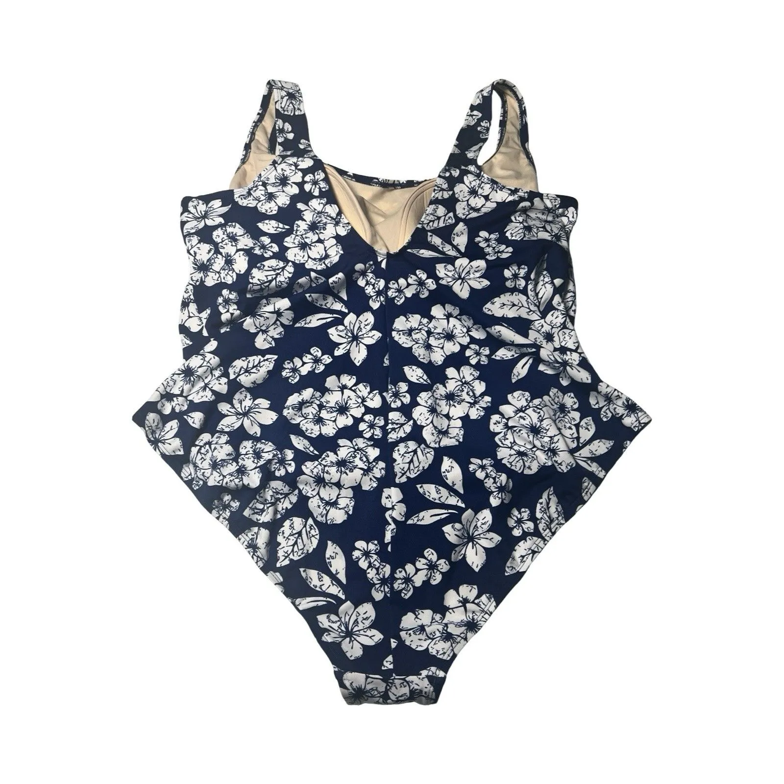 Vintage Cherokee Floral‎ Tummy Control Floral One Piece Swimsuit 22W Nwt - Image 2