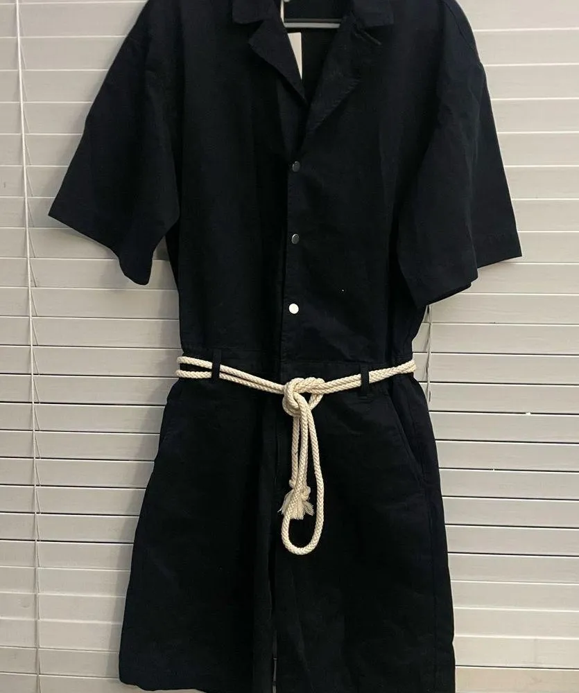 NWT Zara SW23 Jean short romper SM - Image 2