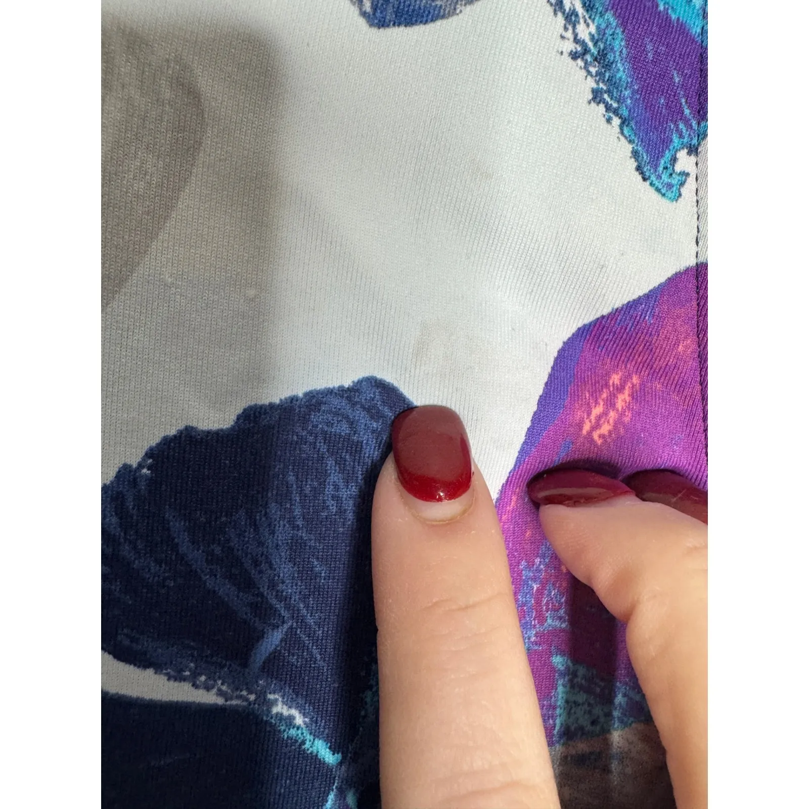 TITLE NINE Diamalete Floral Fit And Flare Athletic Dress Size S - Image 4