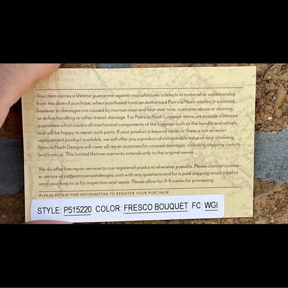 PATRICIA NASH FRESCO BOUQUET SOLARO
LEATHER TOTE - Image 16