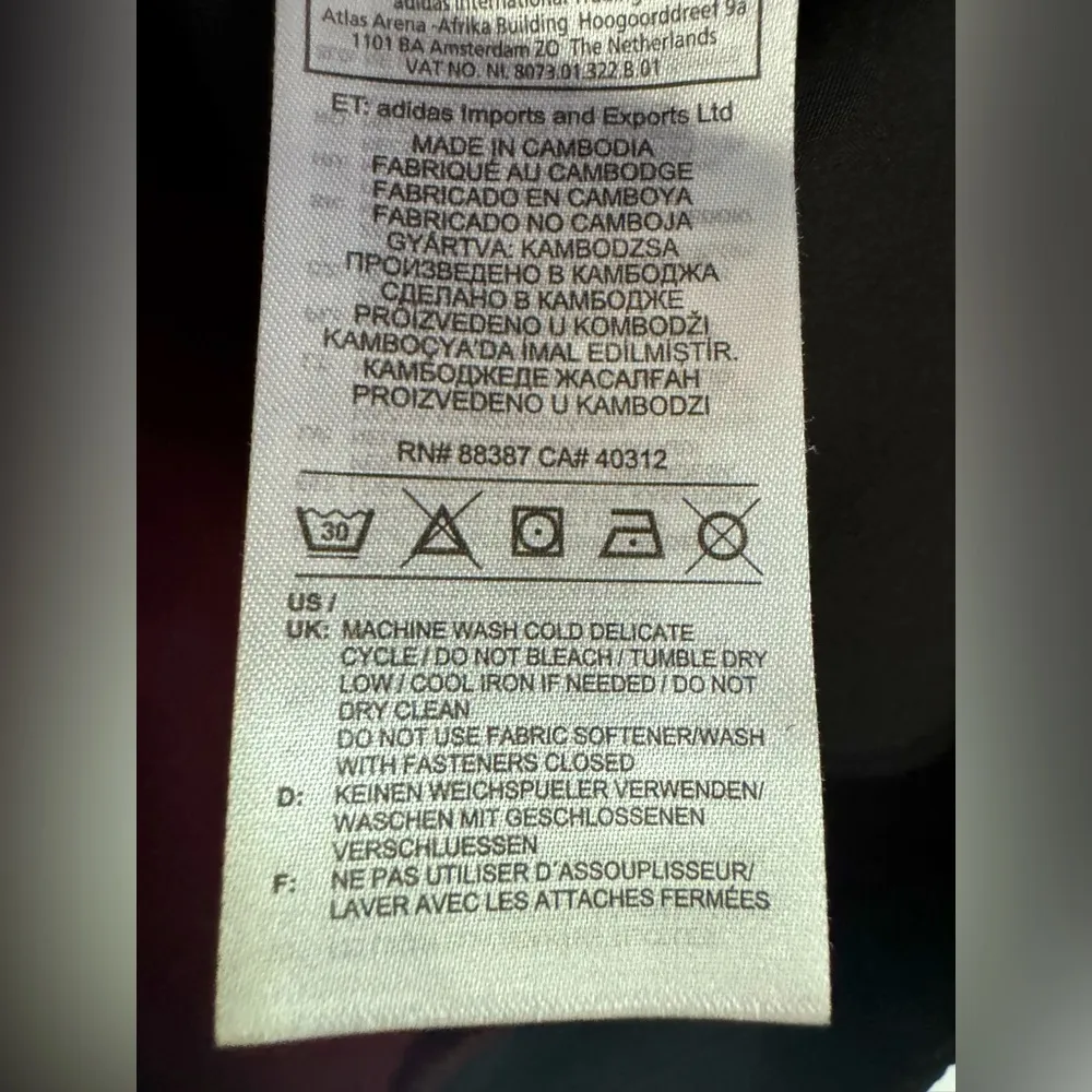 Cropped 1/2 Zip Windbreaker Maroon Size S - Image 12