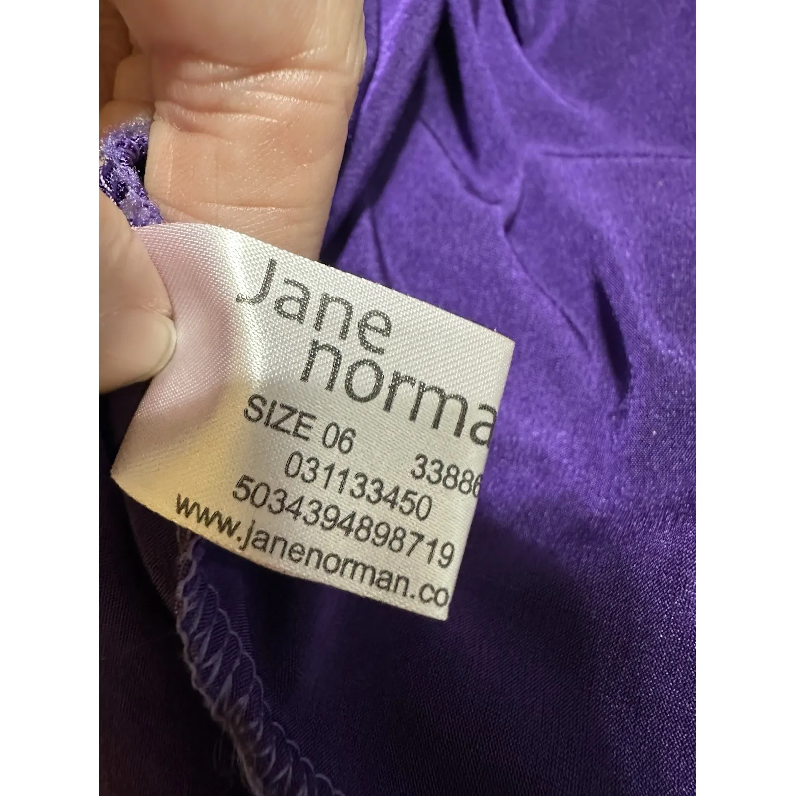 Jane Norman Purple One Shoulder Maxi Dress - Image 7