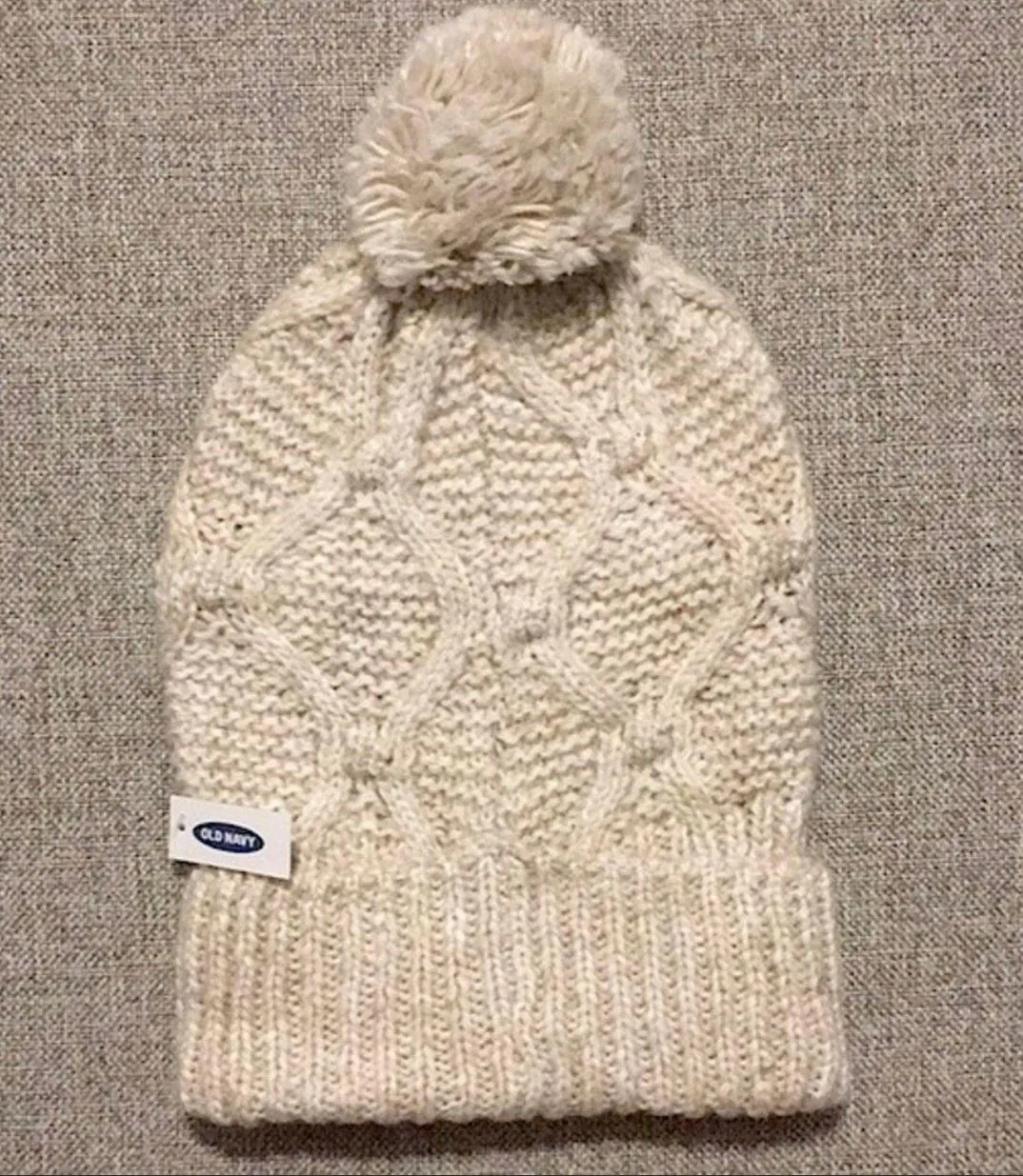 NWT  Cozy Pom-Pom Sweater Beanie - Image 2