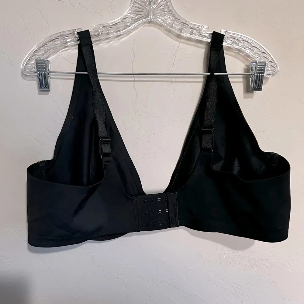 Soma Black Essentials‎ Unlined Plunge Underwire Bra - Image 2