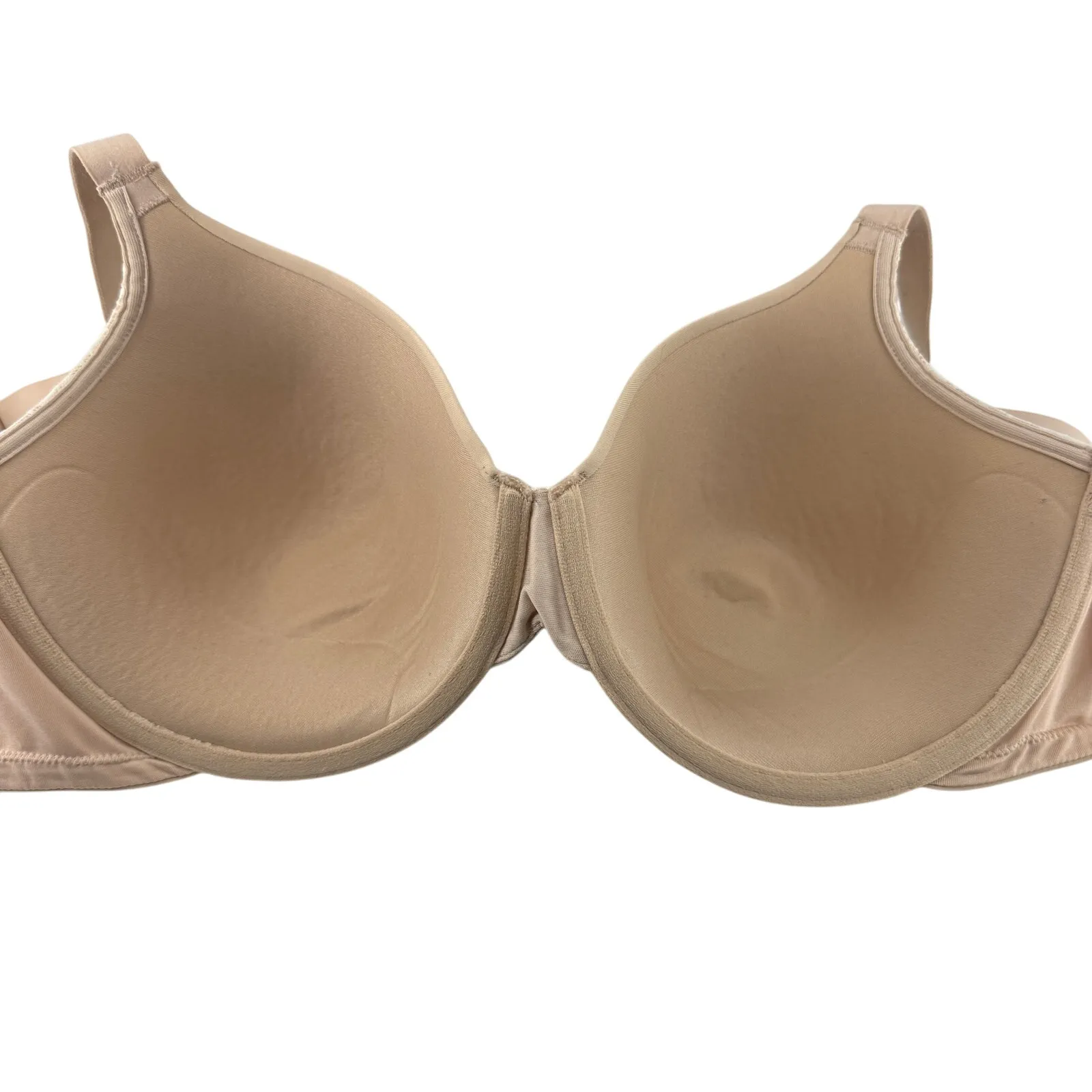 Vanity Fair Flattering Lift Bra 75260 Beige Contrast Cream Lace 38DD - Image 3
