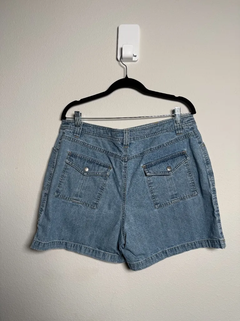 Vintage Denim Blue Jean Shorts  - Image 3