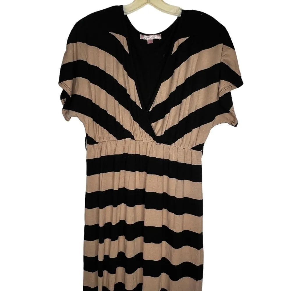 Romeo &‎ Juliet Couture Striped Maxi Dress - Image 2
