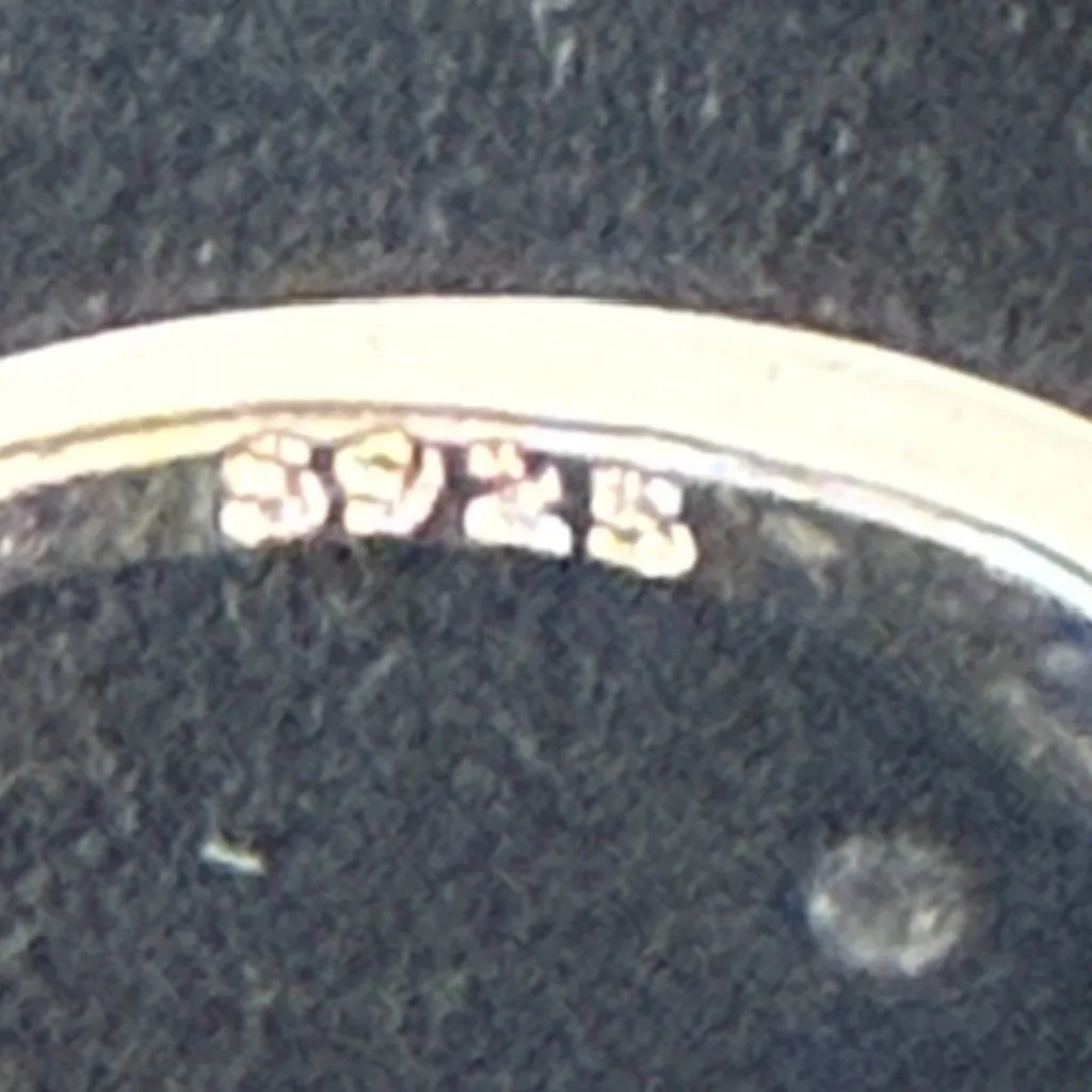 Simulated Diamond Engagement Ring 2.25 CTW Infinity Pave Sterling Silver Size 6 - Image 7