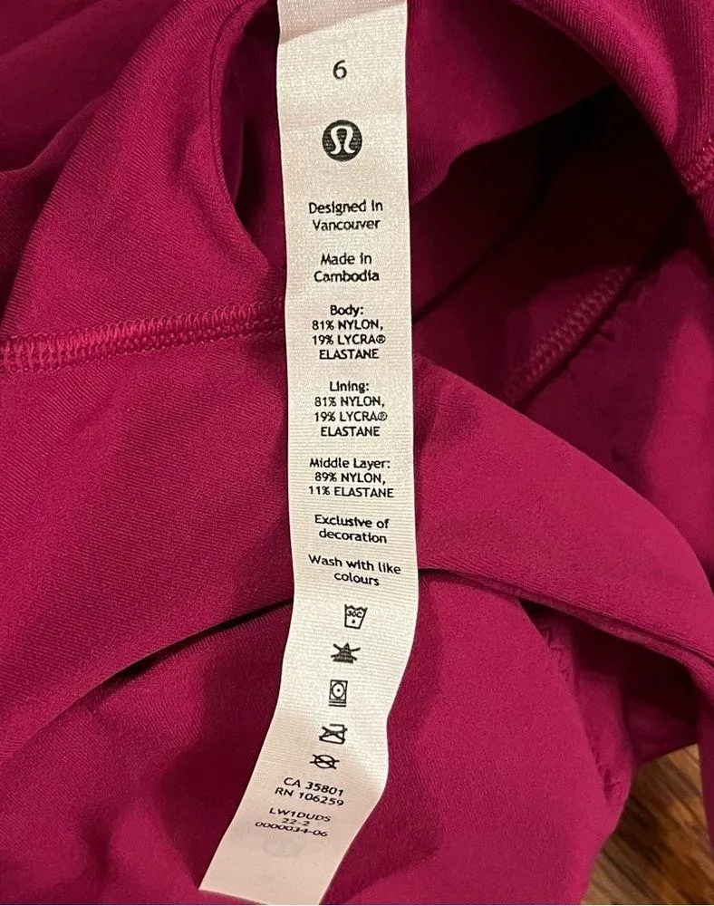 NEW Lululemon Cropped Align Tank Top Magenta Purple - Image 8
