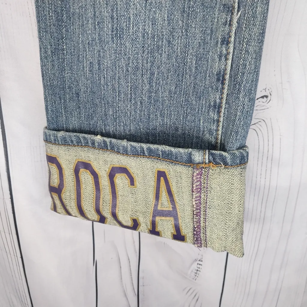 Rocawear Y2K 90's Denim Capri Size 11 - Image 2