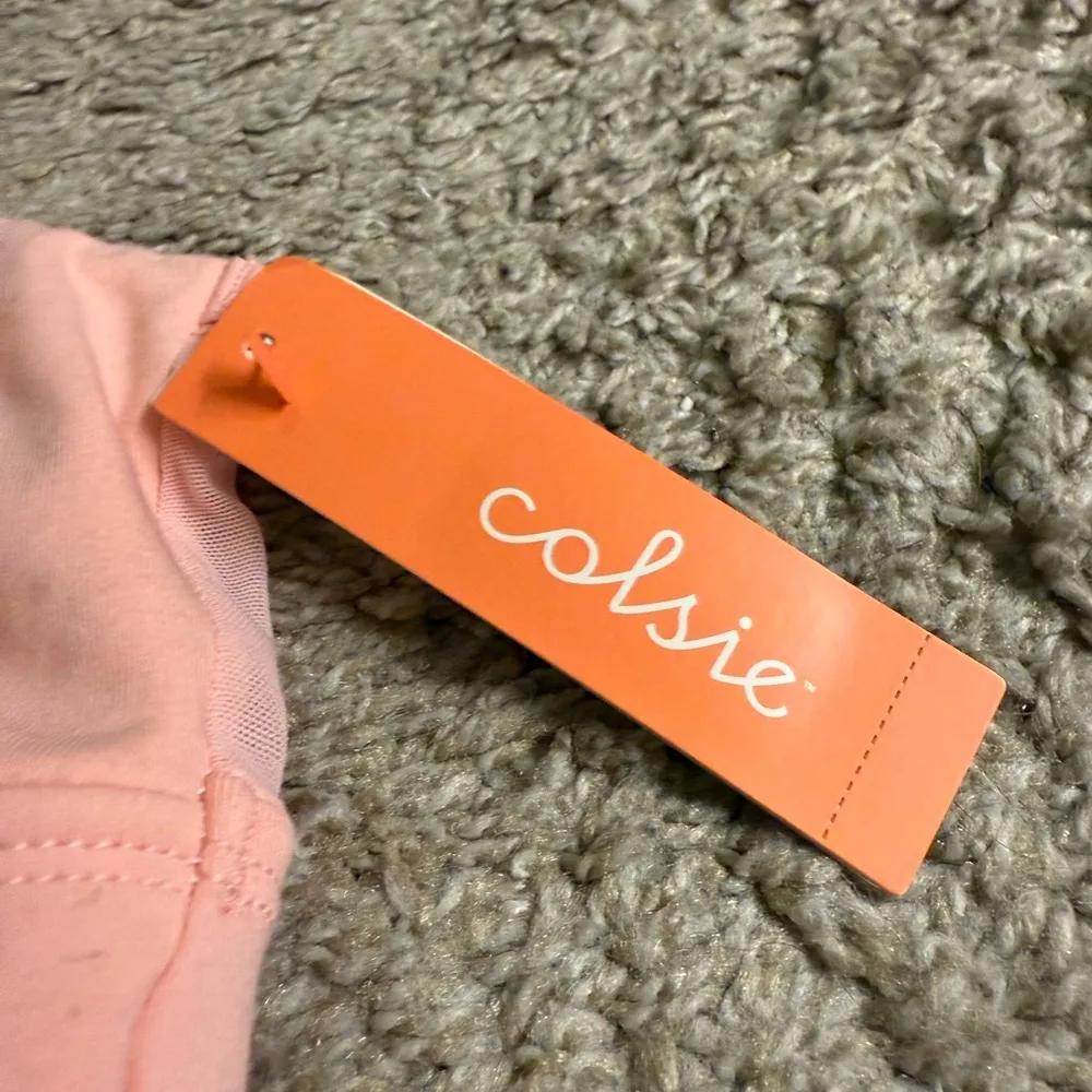 Colsie Balletcore Light Pink Cozy Ruched Brami Bralette - Image 4