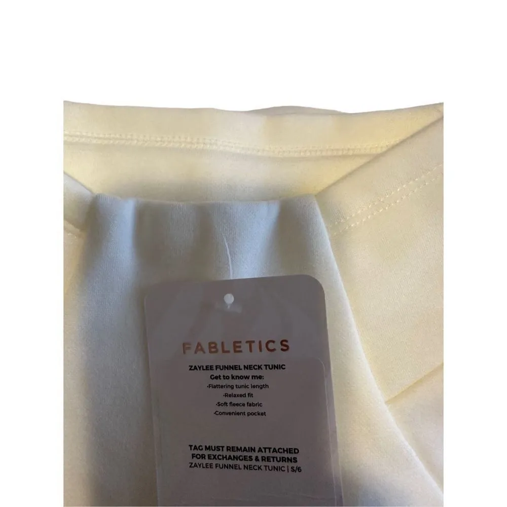Fabletics Small Funnel Neck sweater- Warm white - Image 5