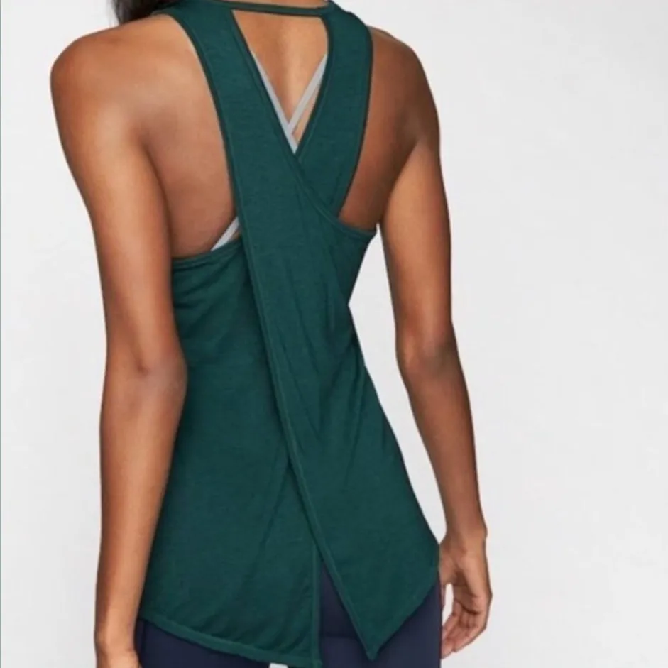 Athleta Women's Essence Tie Back Tank Top Size Small - Image 6