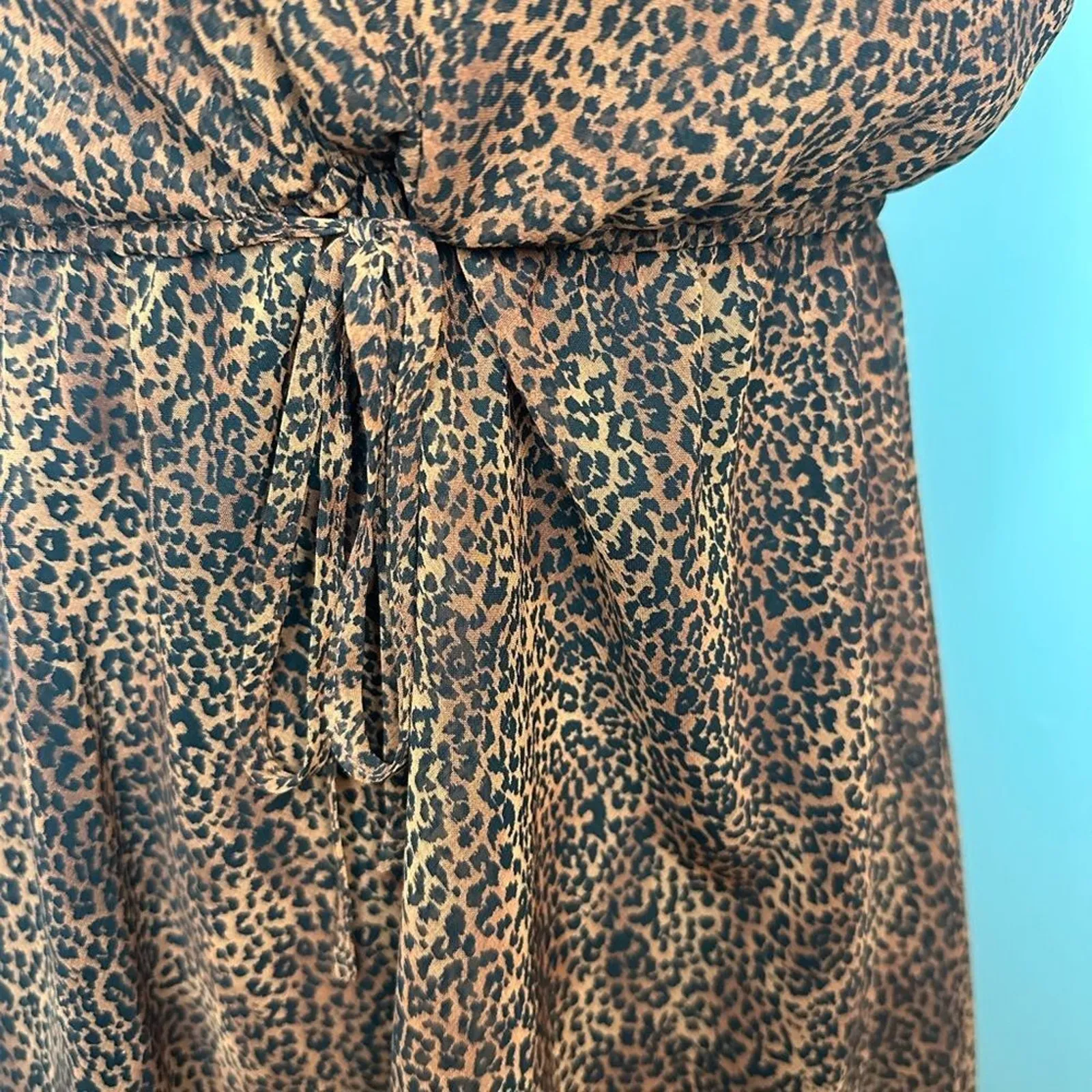 Victoria’s Secret Animal Print Nightie – Satin Slip Style - Image 3