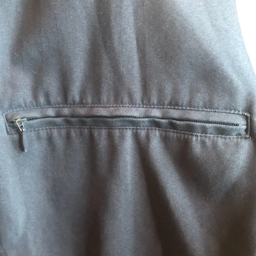 Vintage Norm Thompson Navy Button Down Jacket - Image 6