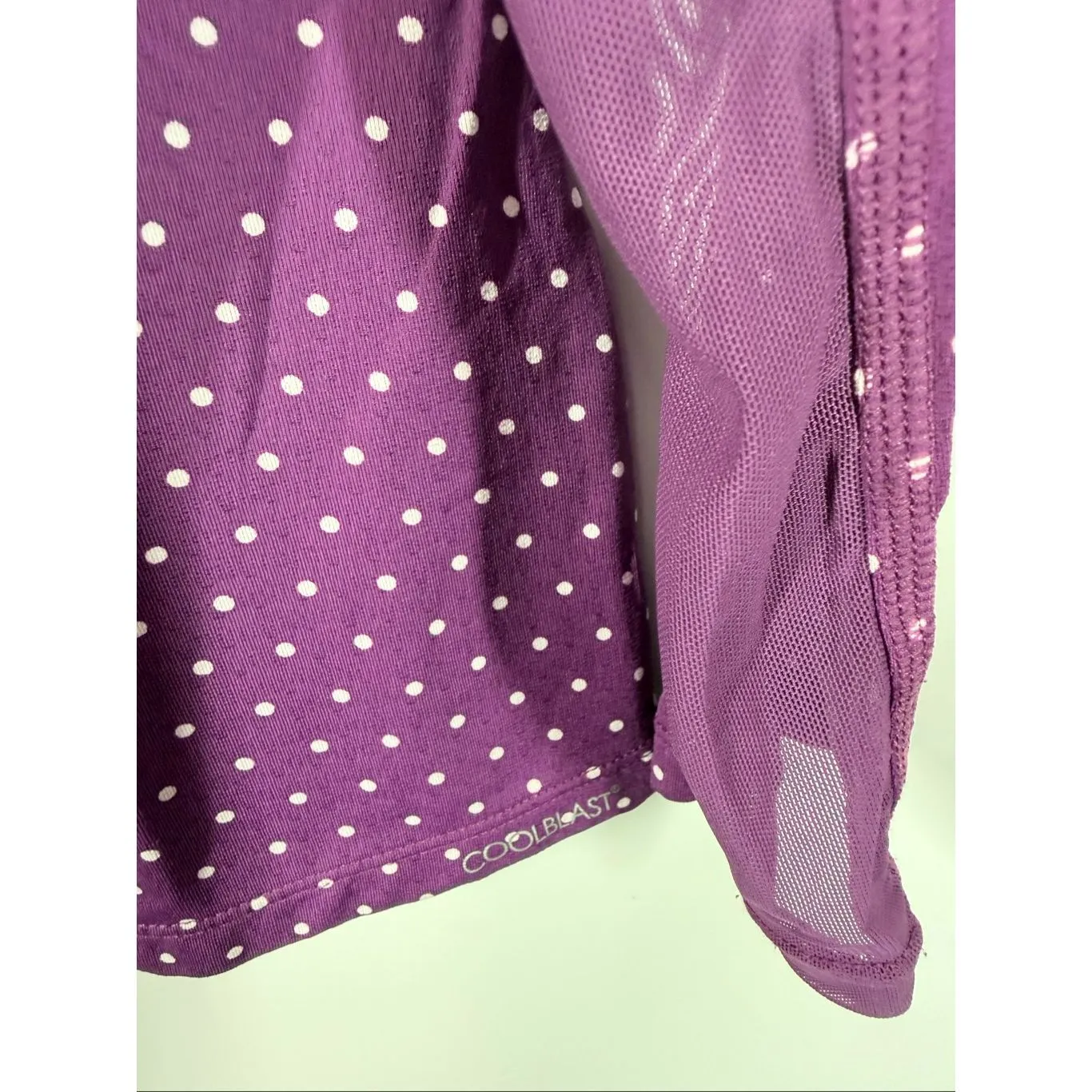 Dover Saddlery CoolBlast 100 Ladies’ Long Sleeve Shirt size small Purple - Image 5