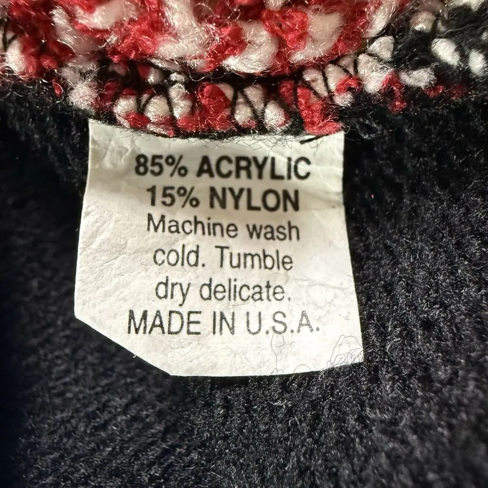 Vintage Alfred Dunner Vest S Argyle Sweater Gold Button Academia Preppy USA Made - Image 7