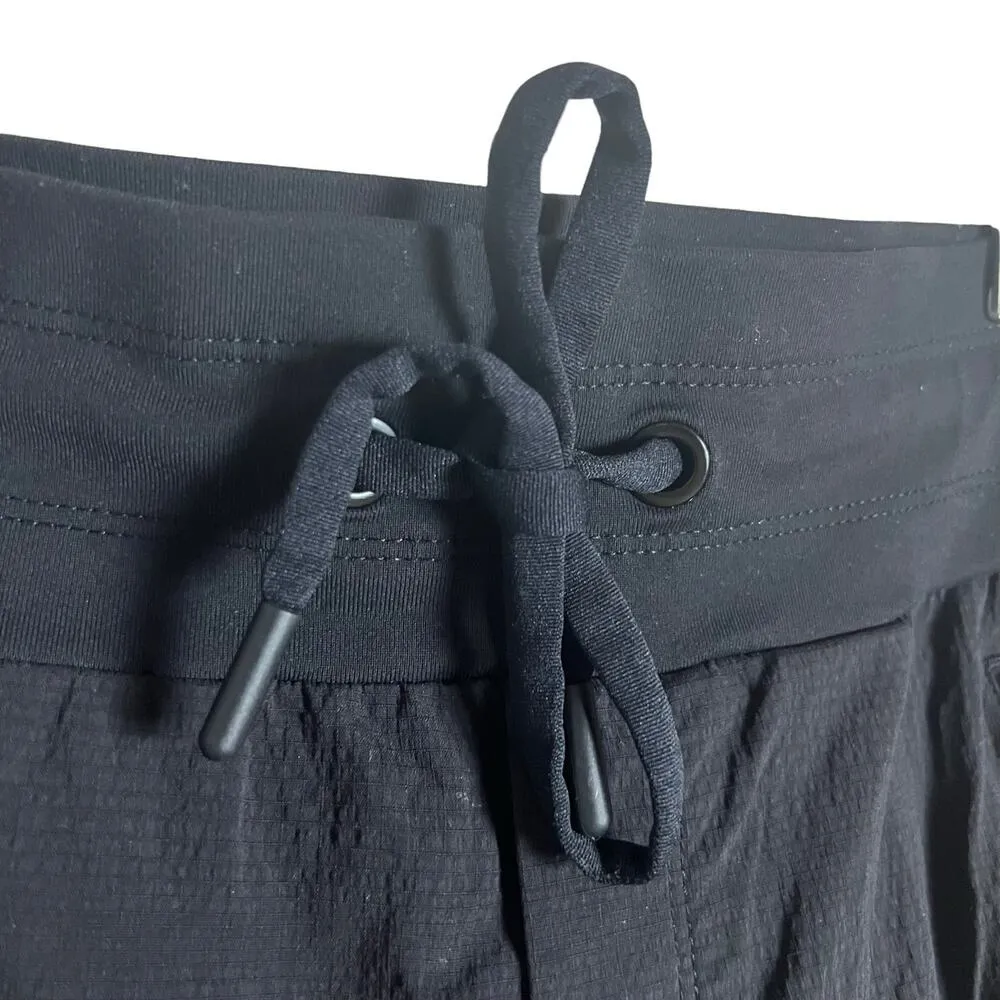 Athleta Trekkie North Black Hiking Athleisure Casual Jogger Pants Size 6 - Image 7