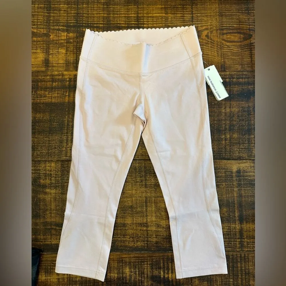 NWT- New Balance/ J. Crew Scalloped Waist Capri Leggings - Image 2