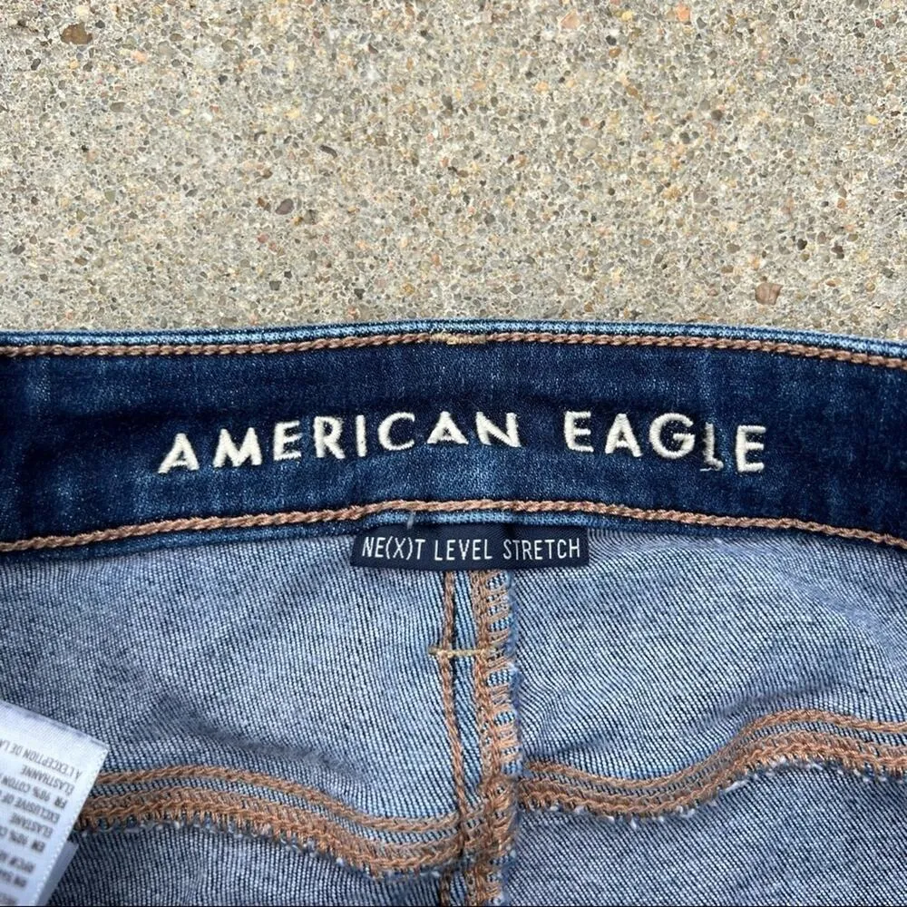 AEO Super Hi Rise Jegging Next Level Stretch size 0 Long - Image 3