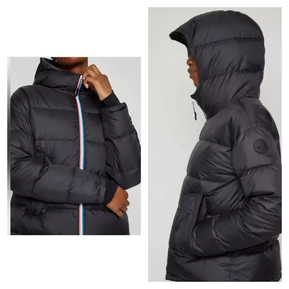 4 Laps FourLaps Black Women's Cover Down Jacket Goose Down Puffer - Image 2