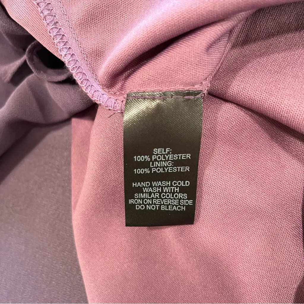 Lulus Forevermore Dusty Purple Halter Sleeveless Skater‎ Dress SMALL - Image 12