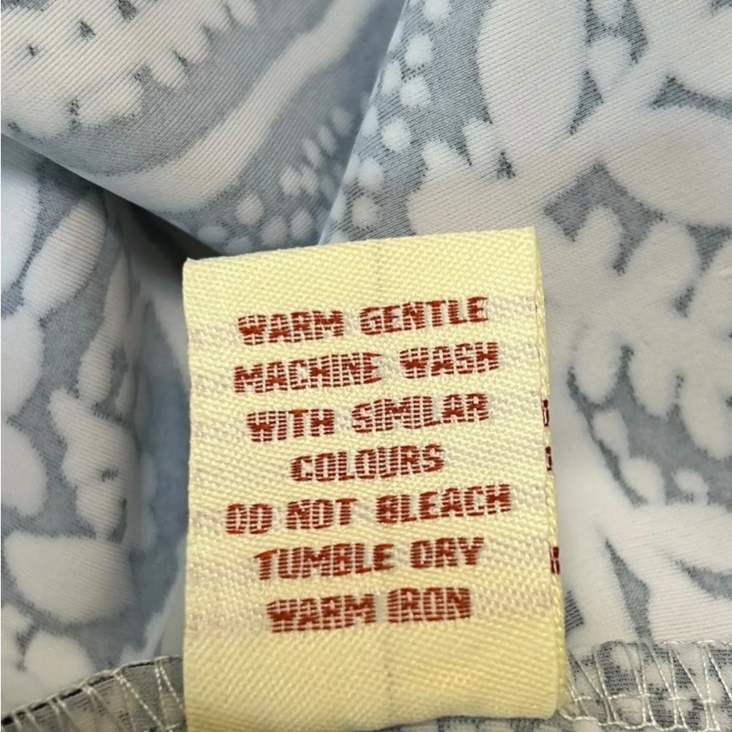 Aryeh Womens Black White Paisley Pickleball Tennis Golf Athletic Dress Sz Medium - Image 5