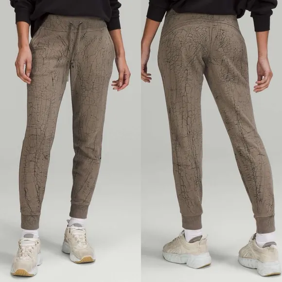 Lululemon Thread Dye Womens Jogger Pants Tan Beige Size 0 - Image 2