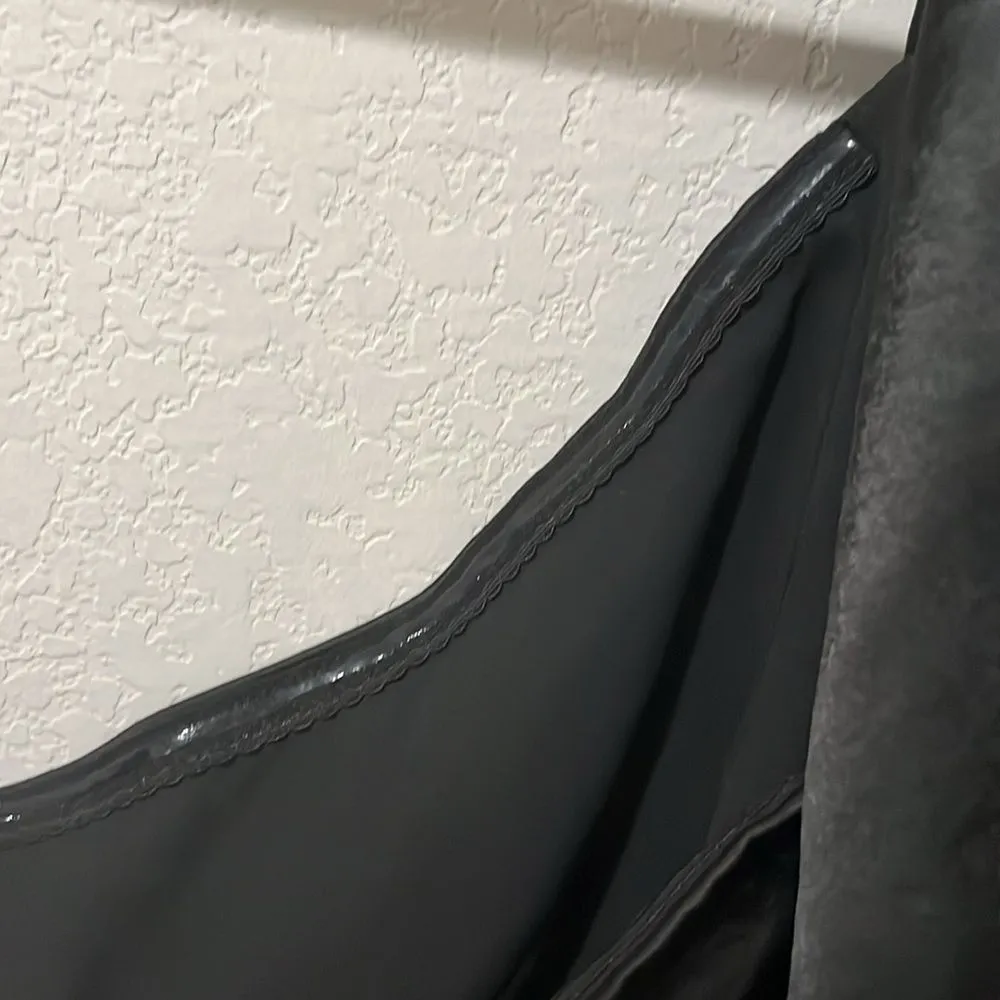 Free People x Fame and Partners Cara One-Shoulder Dress Black Ruffle, Size 6 - Image 11