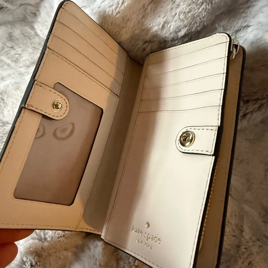 Kate Spade Lena Colorblock Medium Compact Bifold Wallet - Image 4